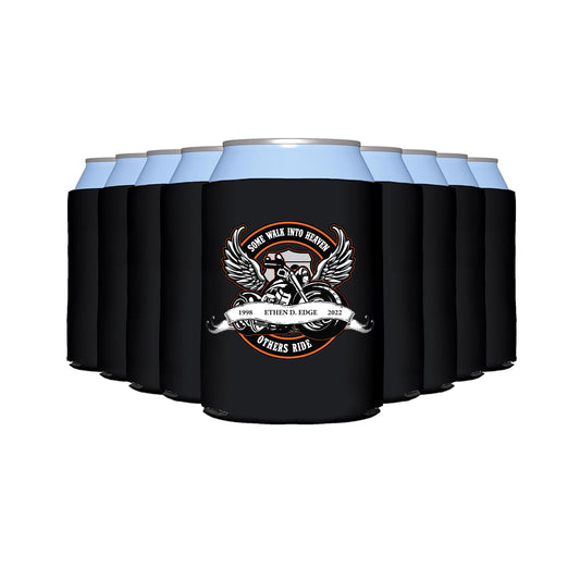 Some Walk Into Heaven Memorial Can Cooler Sleeves