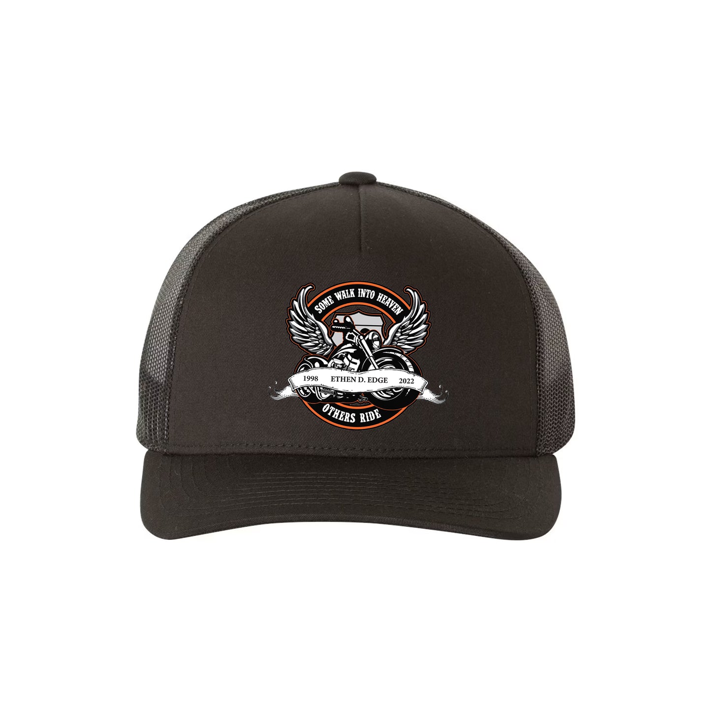 Some Walk Into Heaven Memorial Trucker Cap