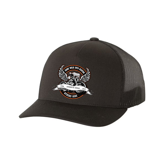 Some Walk Into Heaven Memorial Trucker Cap