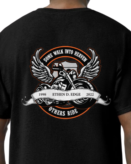 Some Walk Into Heaven Memorial Tee