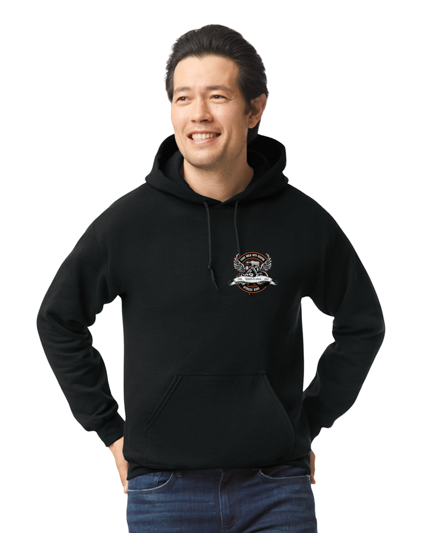 Some Walk Into Heaven Memorial Hoodie