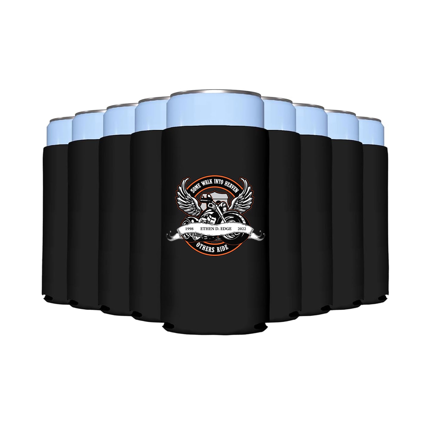Some Walk Into Heaven Memorial Can Cooler Sleeves