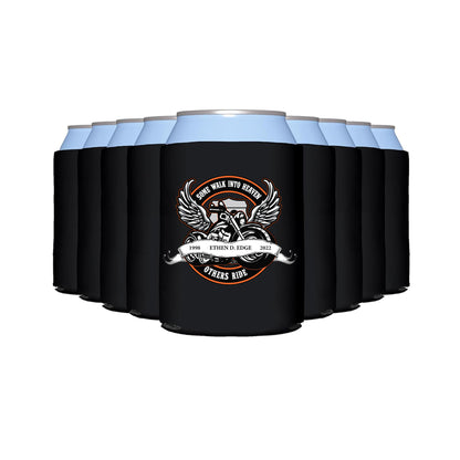 Some Walk Into Heaven Memorial Can Cooler Sleeves